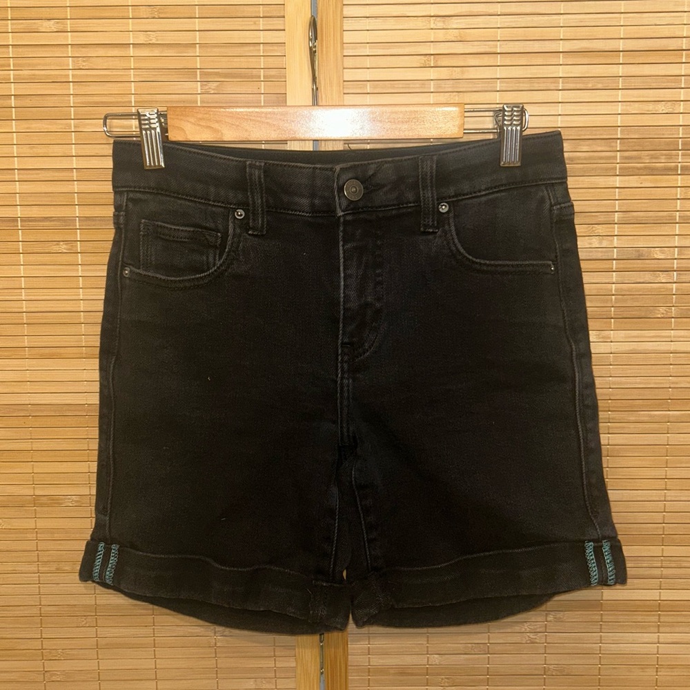 LulaRoe black denim boyfriend shorts woman’s size 24